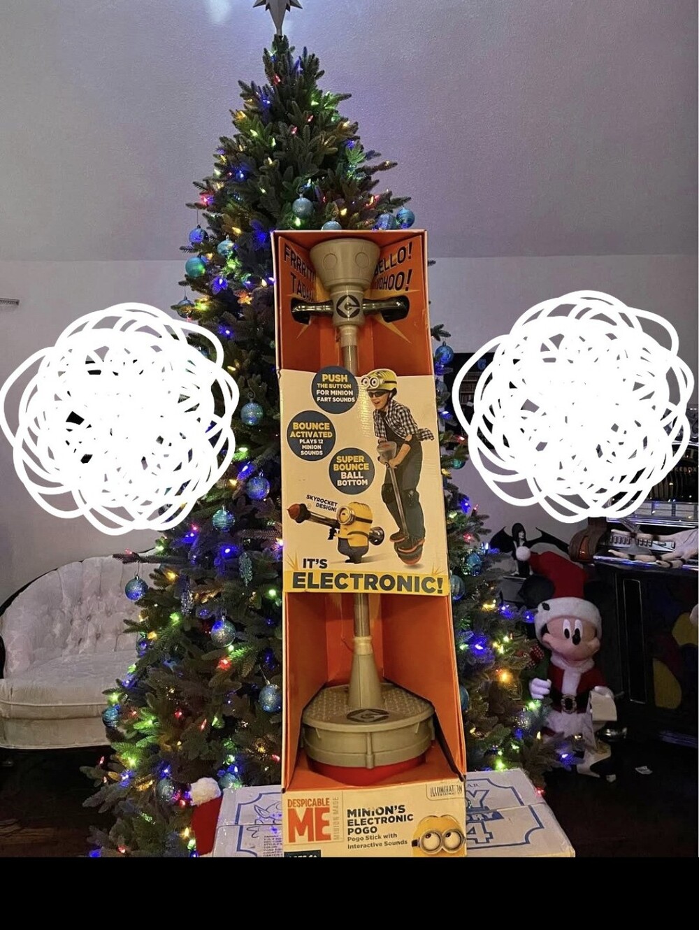 Despicable Me Minion Electronic Pogo Stick
